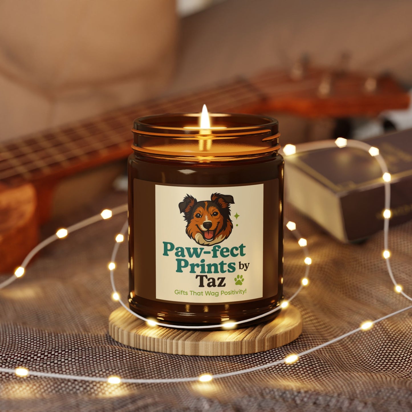 TAZ brand logo ~ Soy Candle ~ 4oz & 9oz