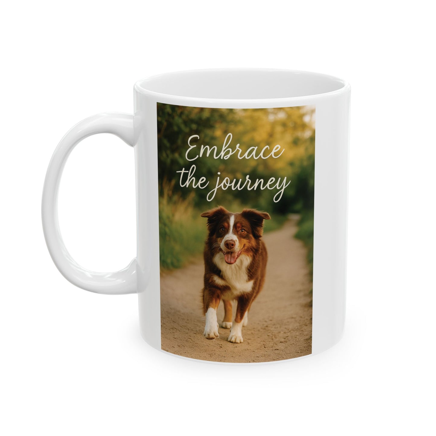 Inspirational Ceramic Mug - Personal Growth Gift, Motivational Coffee Cup, Positive Quote Drinkware, Encouragement Mug, Unique Gift Idea