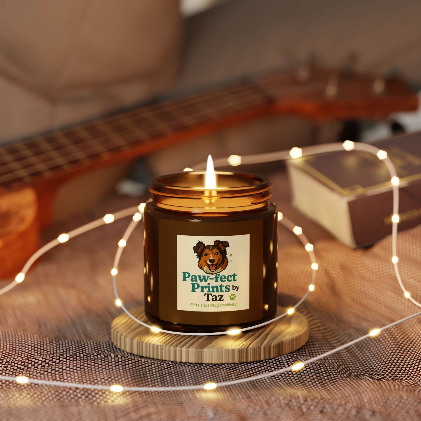 TAZ brand logo ~ Soy Candle ~ 4oz & 9oz