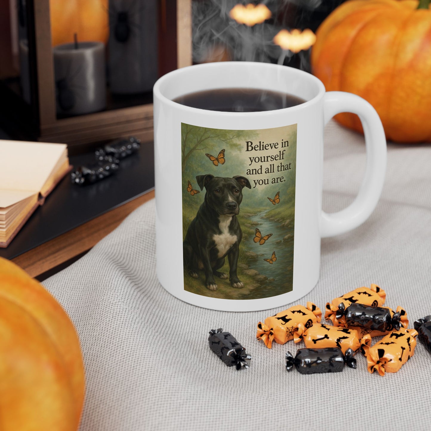 Mug - Believe in Yourself - Animal Shelter Donation