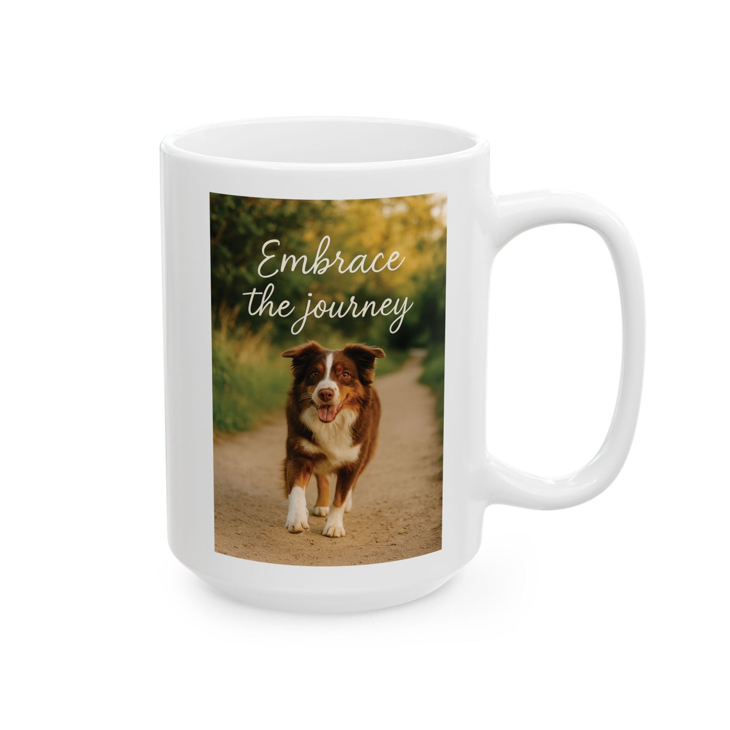 Inspirational Ceramic Mug - Personal Growth Gift, Motivational Coffee Cup, Positive Quote Drinkware, Encouragement Mug, Unique Gift Idea